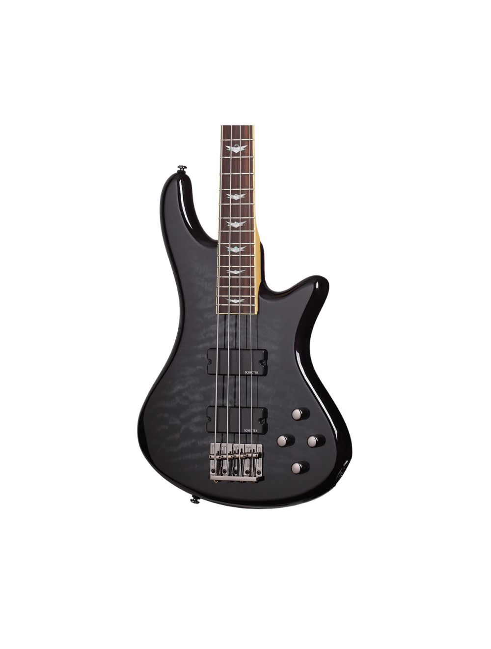 Schecter Stiletto Extreme-4 - See-Thru Black
