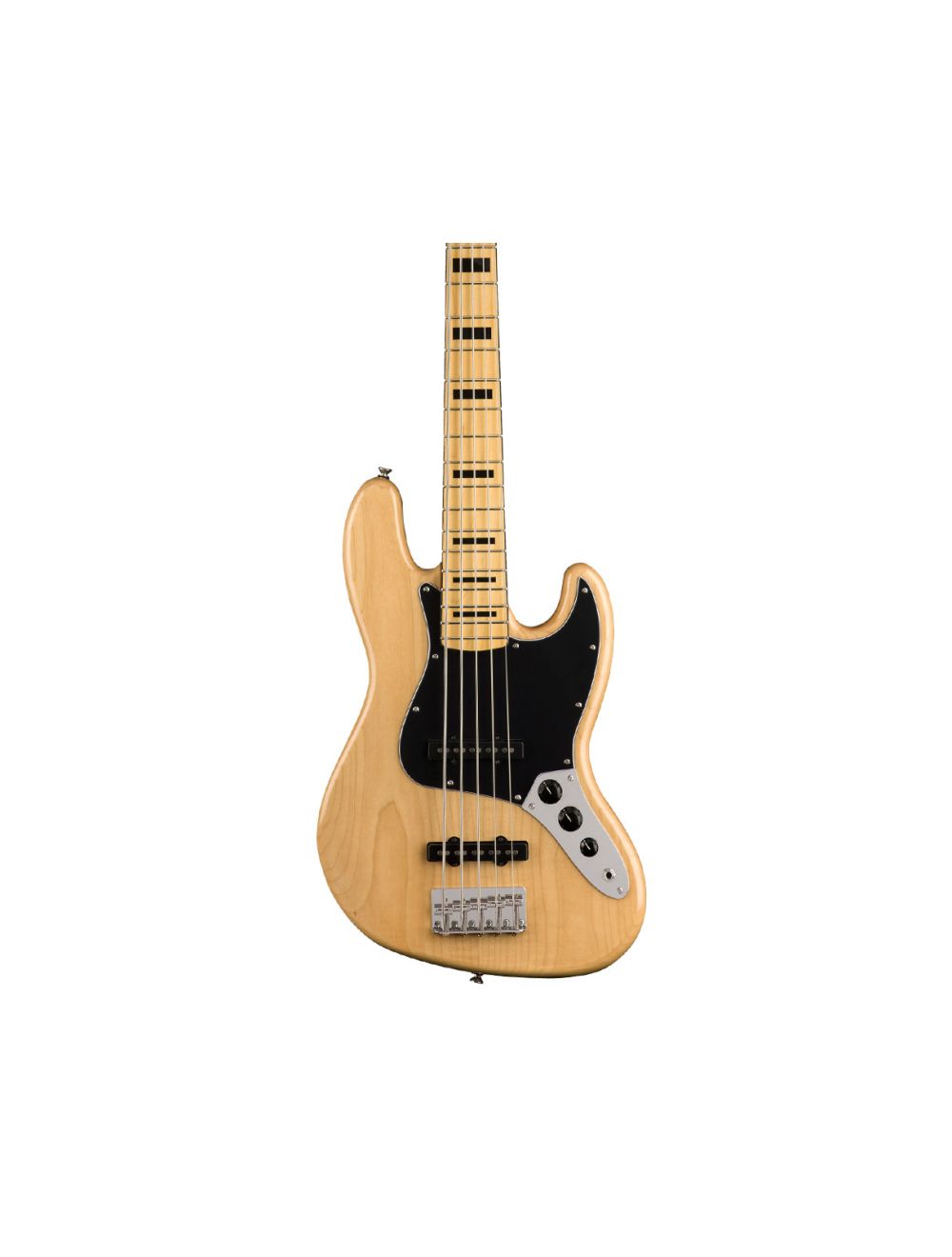 Squier Classic Vibe '70s Jazz Bass V - Natural w/ Maple FB