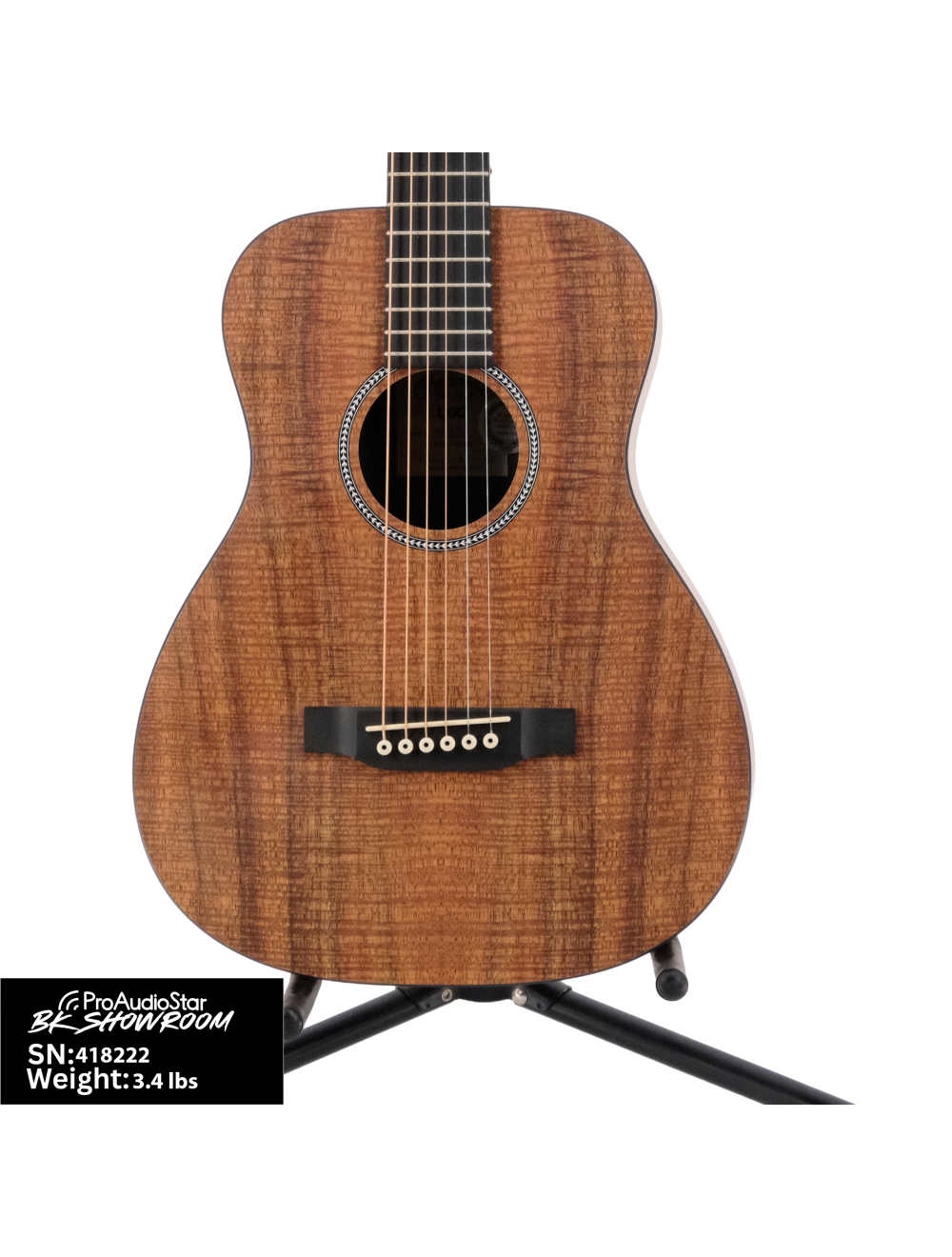 Used Martin Little Martin LXK2 Acoustic Guitar - Koa w/Gig Bag