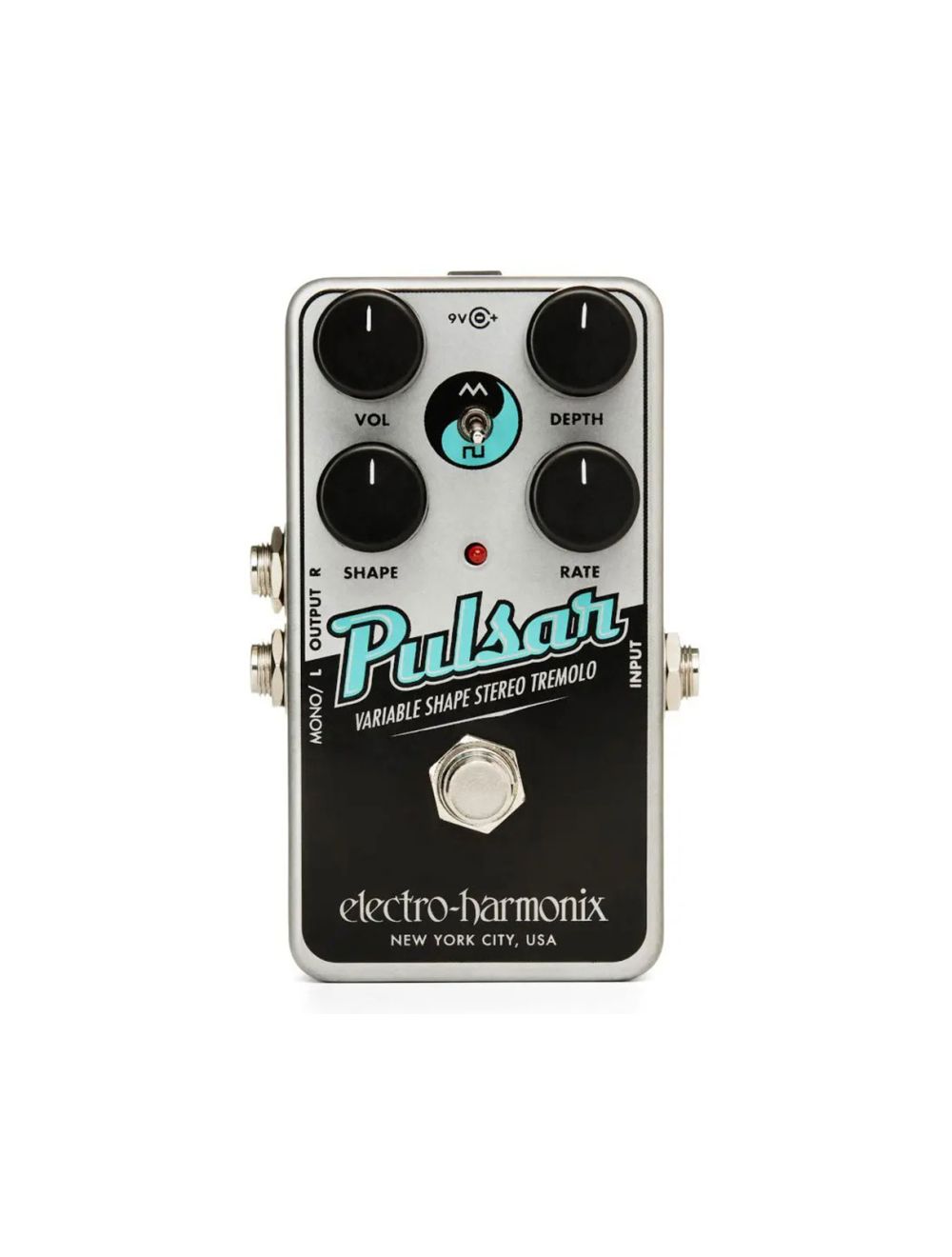 Electro-Harmonix Nano Pulsar Variable Shape Stereo Tremolo Pedal - Open Box