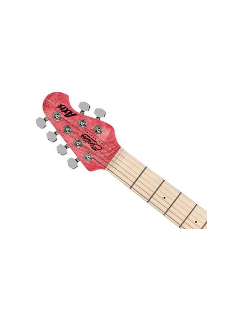 Sterling by Music Man Axis AX3 Flame Maple Stain Pink