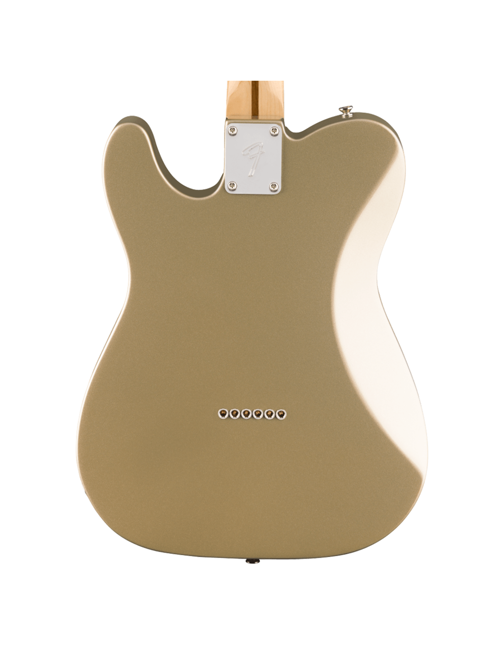 Used Fender Chris Shiflett Telecaster Deluxe - Shoreline Gold w/ Rosewood FB