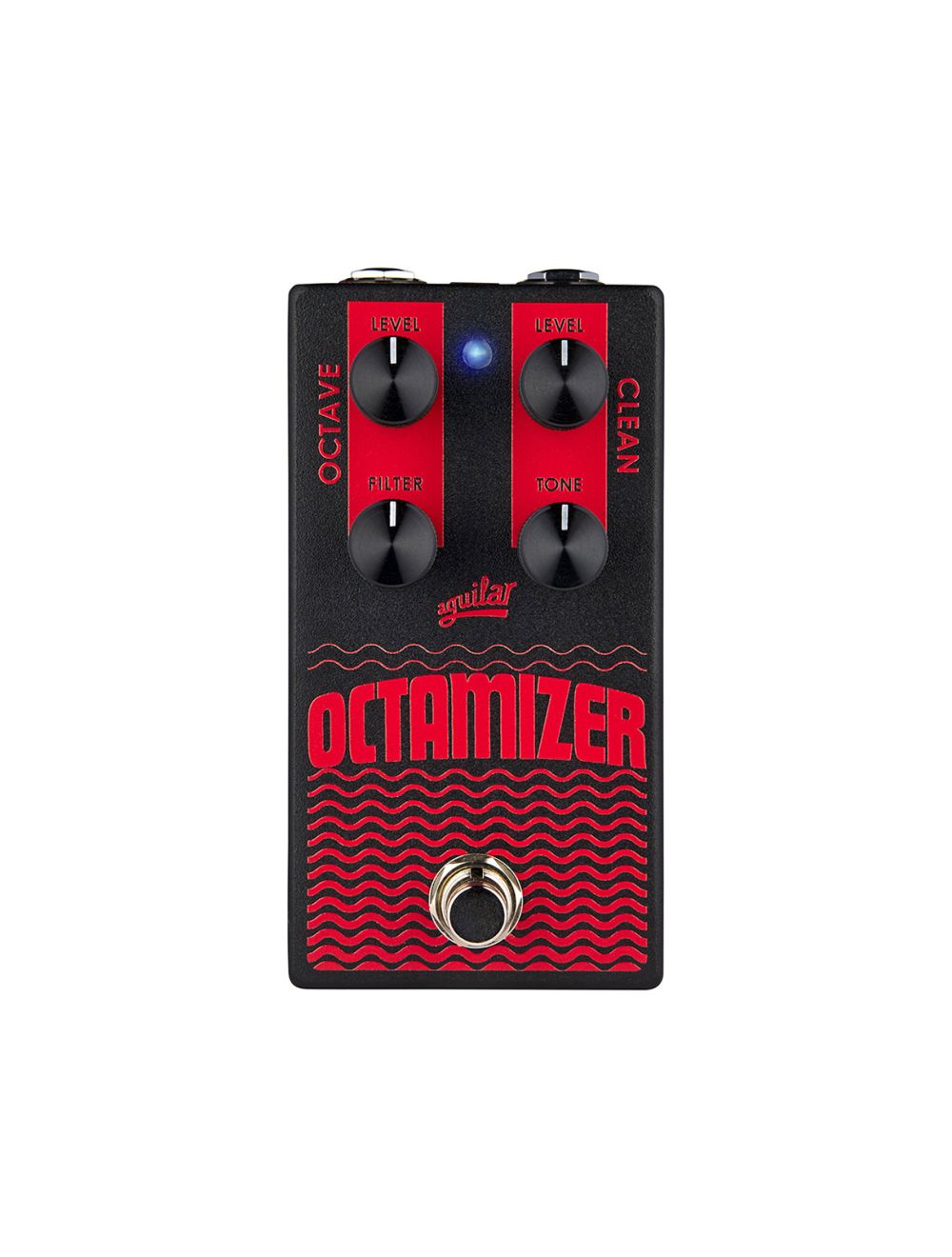 Aguilar Octamizer V2 Octave Pedal + Gator 9V Power Supply Combo