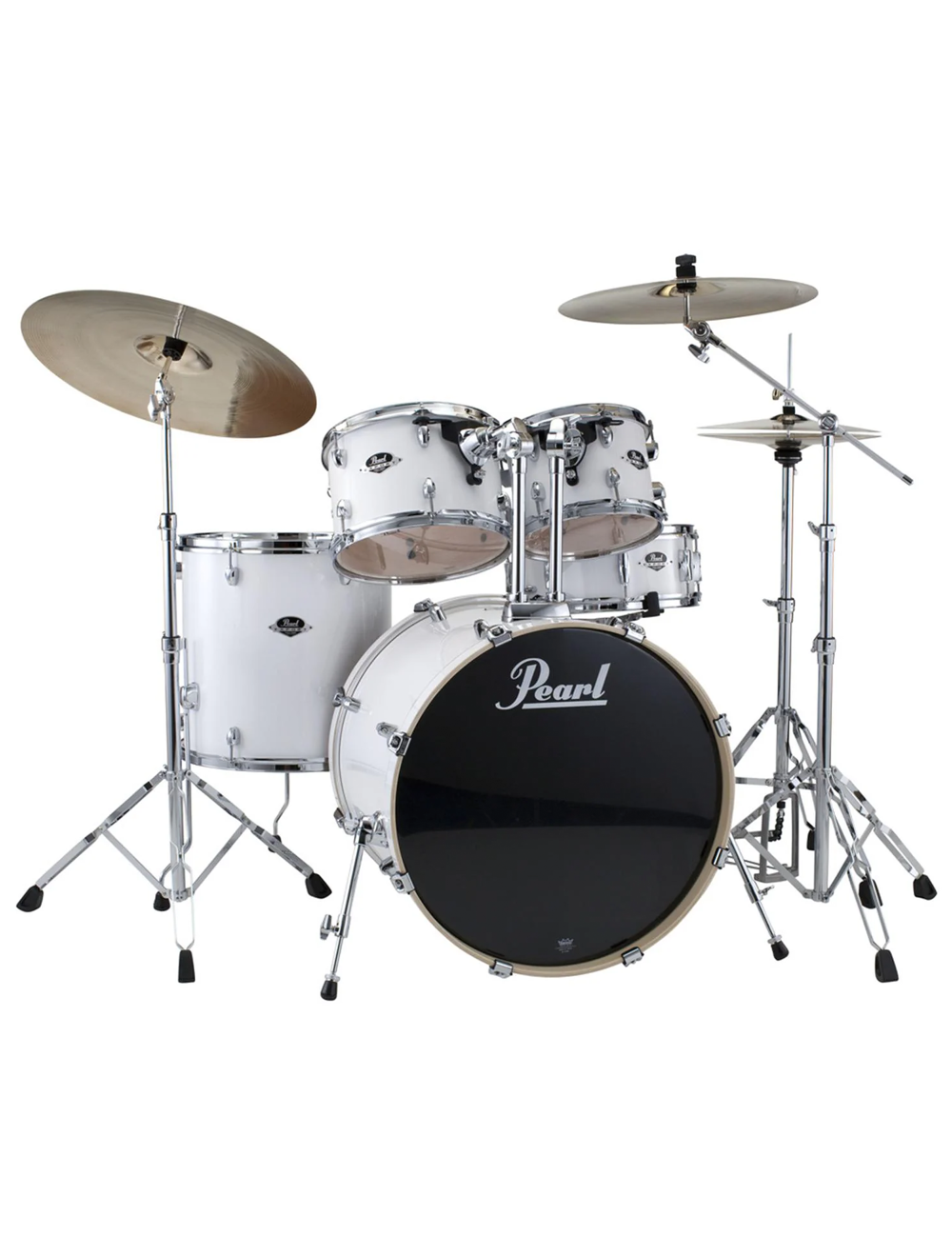 Pearl Export 5-Piece Drum Set w/ 22" Kick and Hardware - Pure White - Open Box
