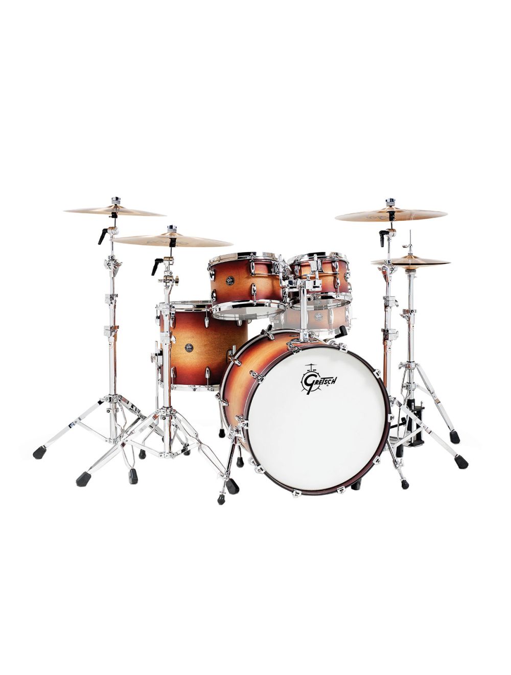 Gretsch Drums Renown 4-pc Shell Pack w/22" Kick - Satin Tobacco Burst - Open Box