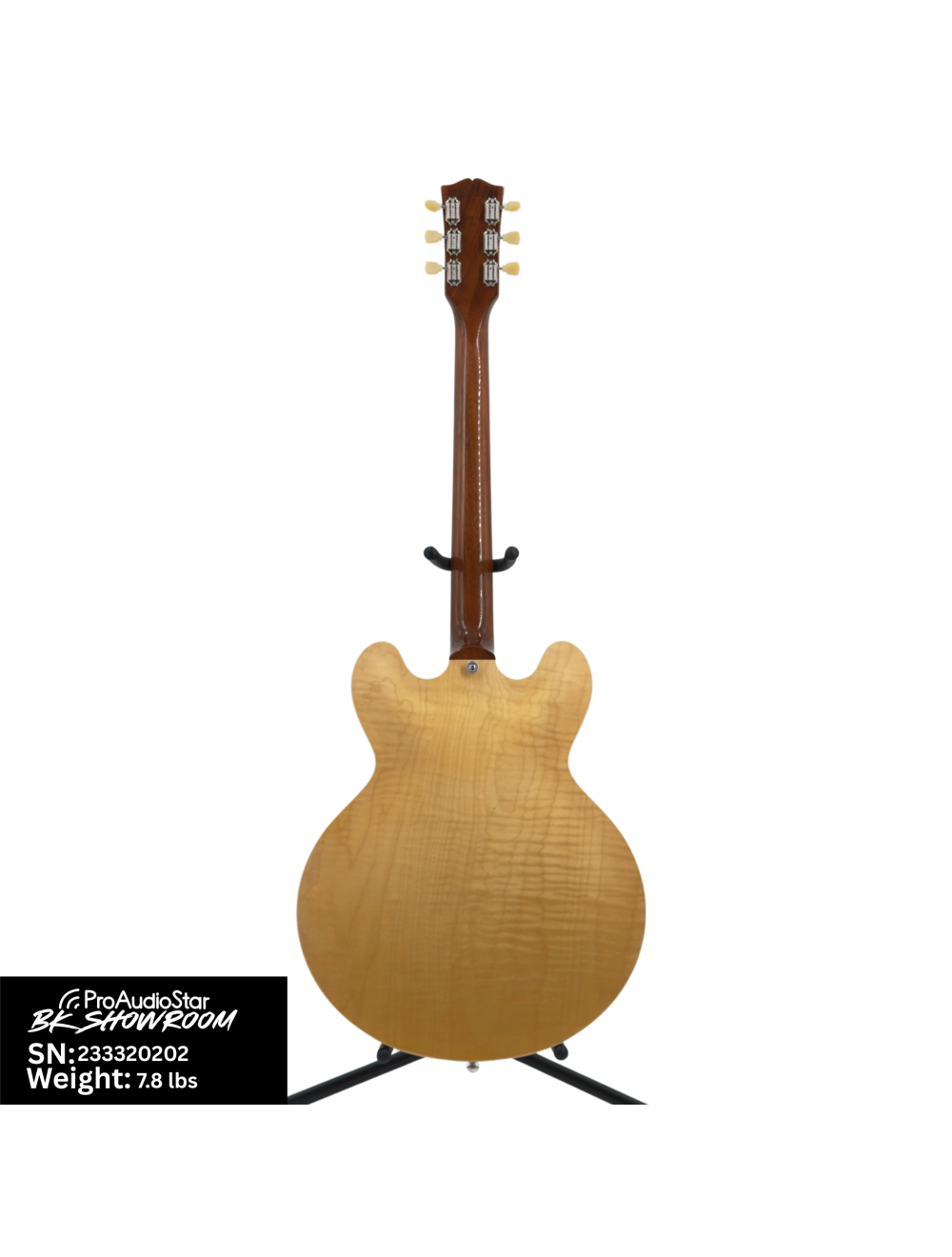 Used Gibson 2022 ES-335 Semi-Hollowbody Guitar - Figured Antique Natural w/OHSC