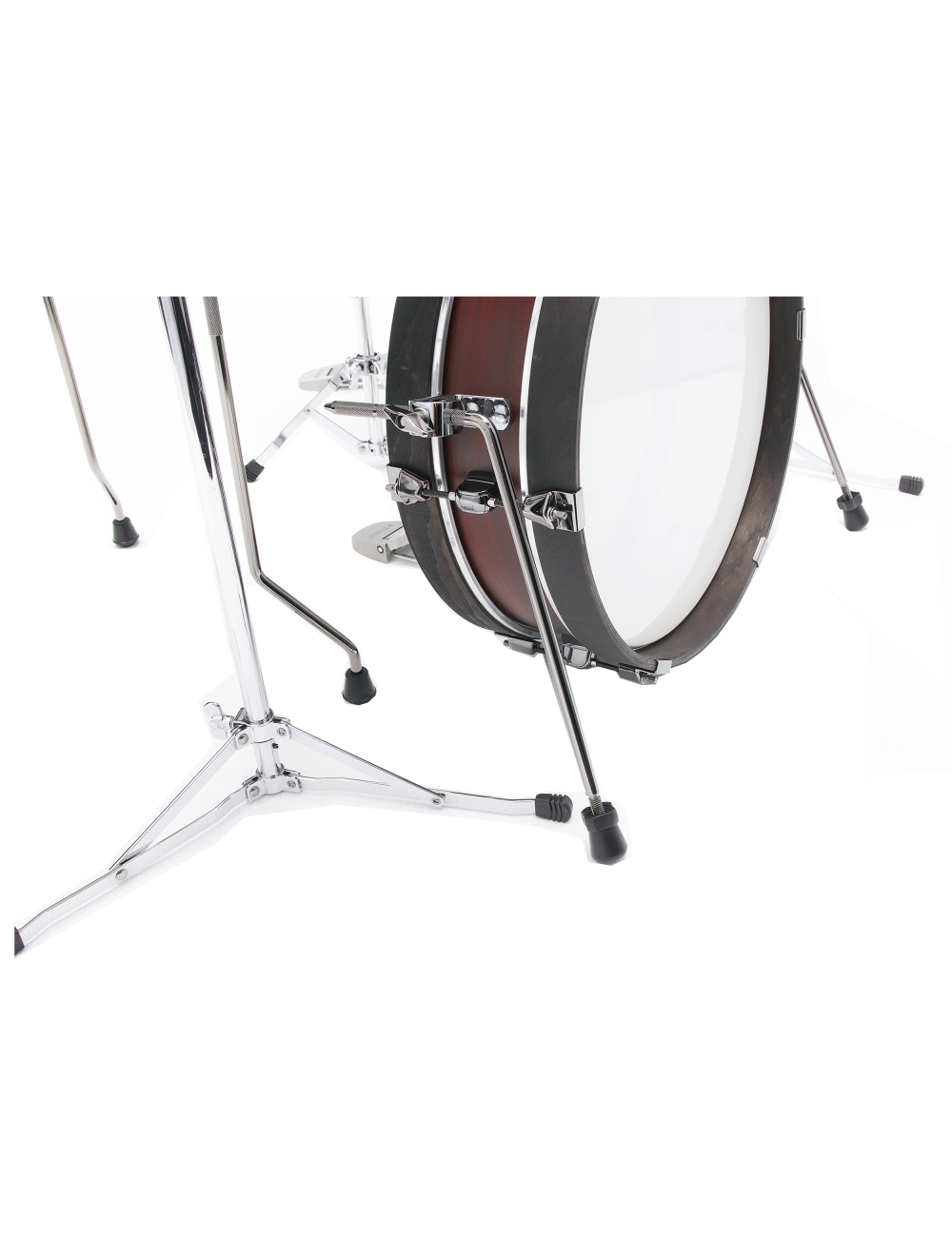 Tama Club-JAM Pancake 4-piece Shell Pack w/18" Kick - Burgundy Walnut Wrap