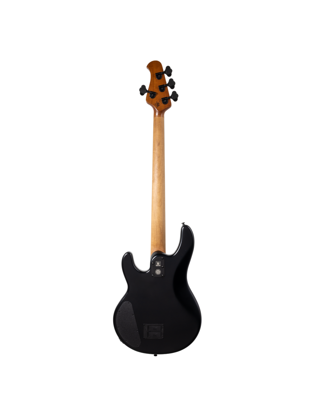 Ernie Ball Music Man DarkRay Bass Guitar - Stealth Black