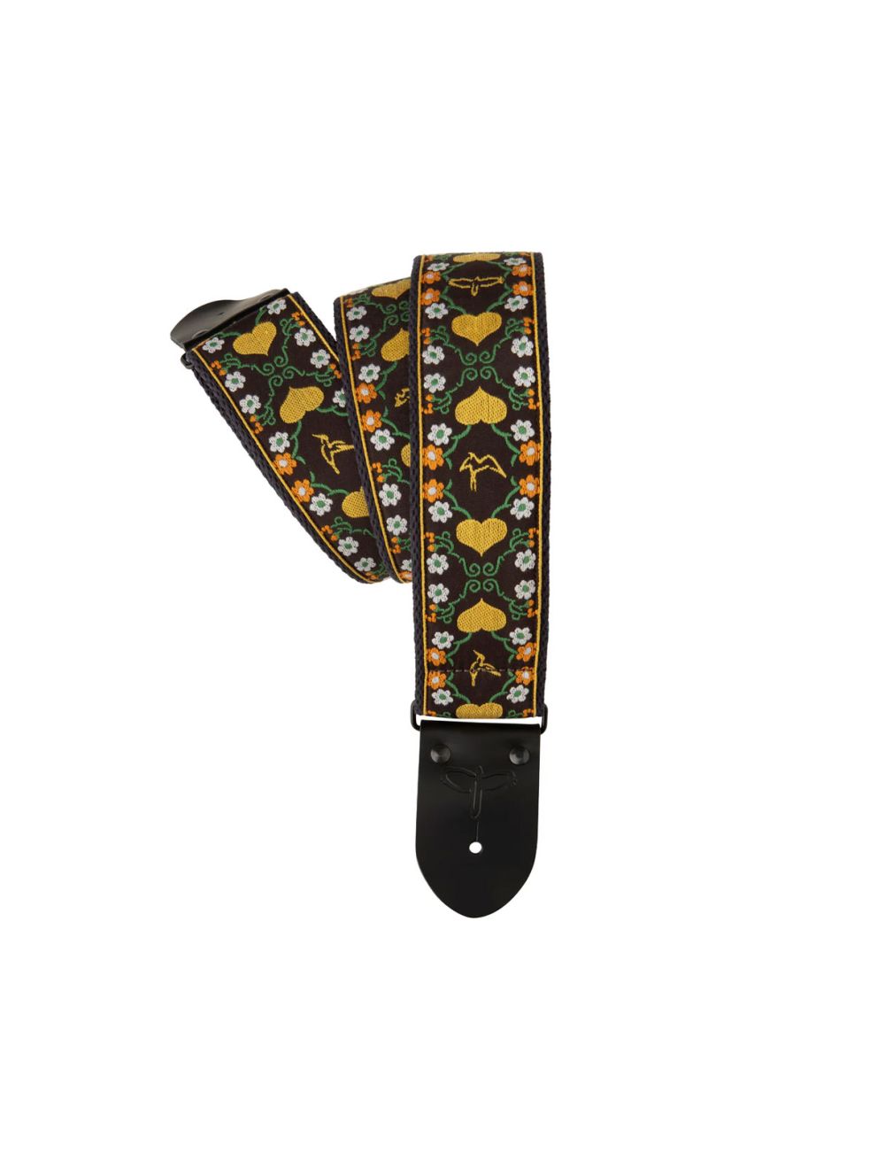 PRS 2.5" Retro Guitar Strap - Floral/Yellow