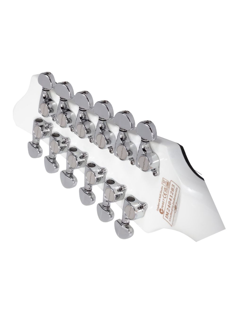 Schecter Stargazer-12 Left Handed 12-String Guitar - Gloss White