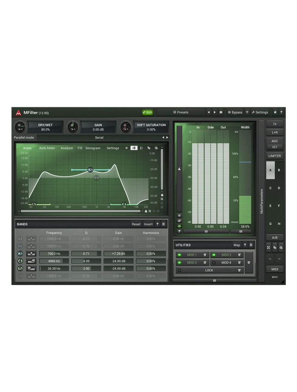 Melda MFilter Add Some Movement to a Static Track