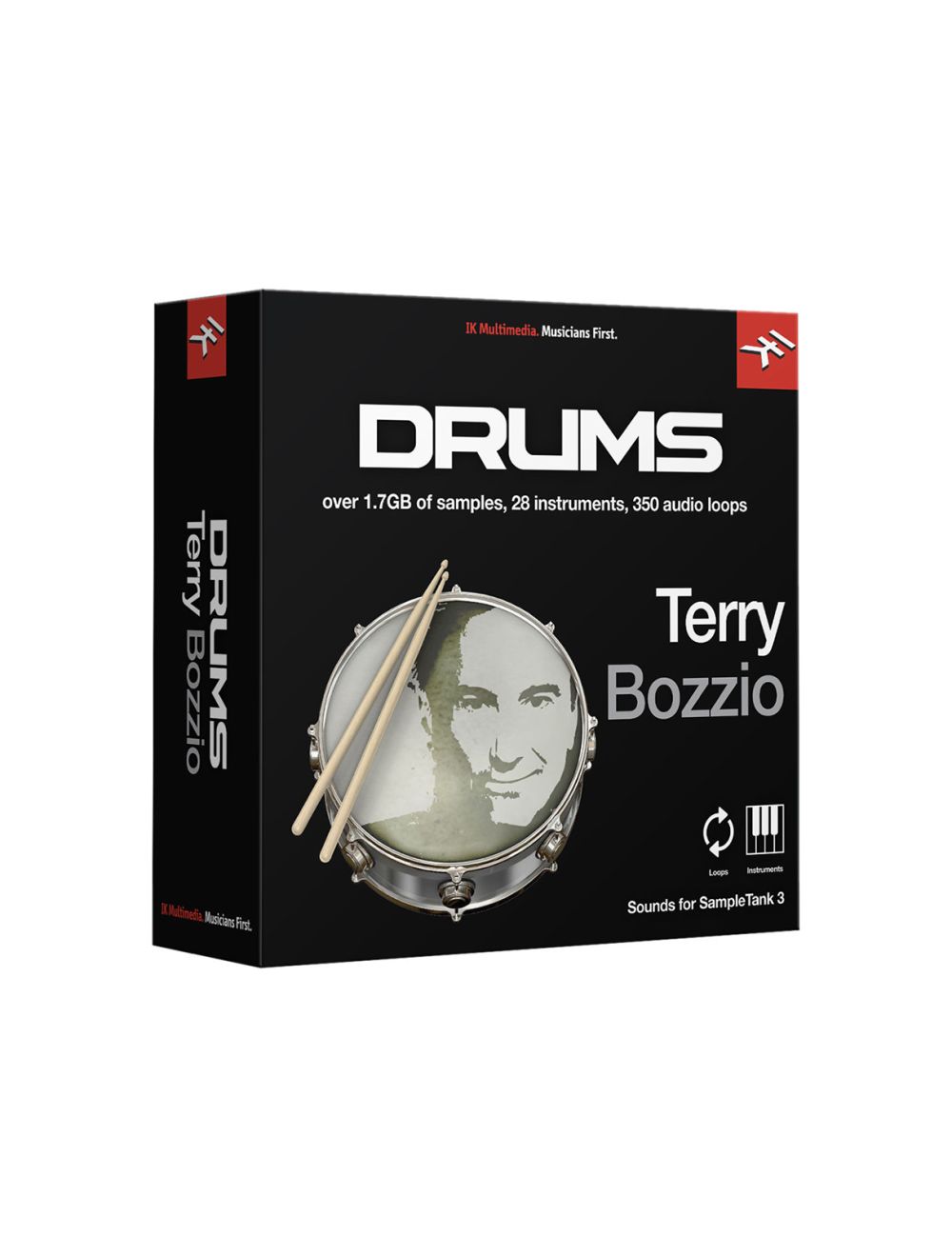 IK Multimedia Custom Shop Terry Bozzio Drums