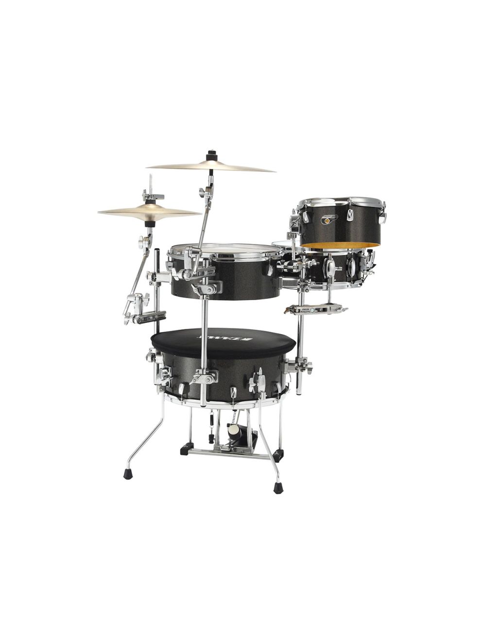 Tama Cocktail-Jam 4-pc Shell Pack w/Hardware - Midnight Gold Sparkle - Used