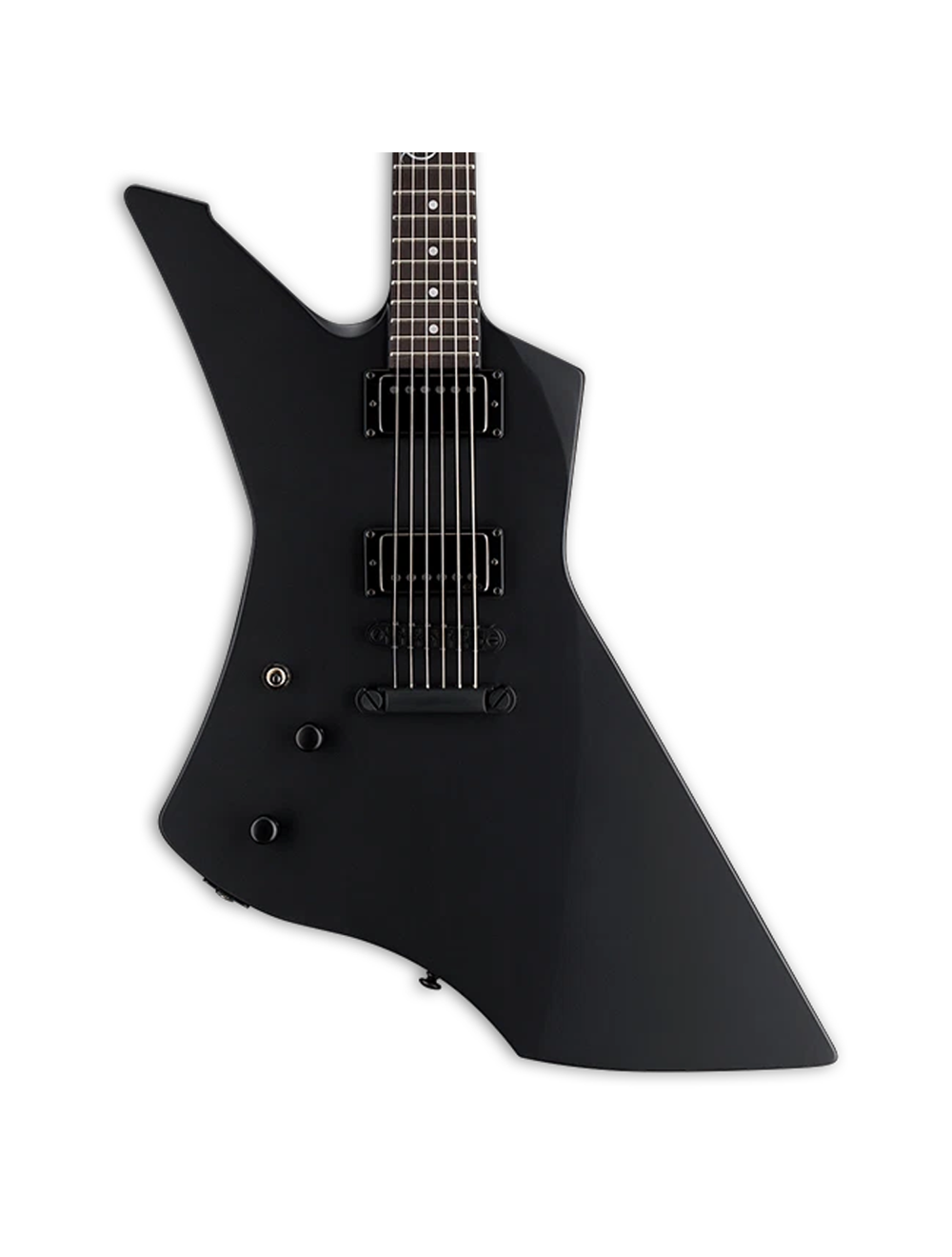 ESP LTD James Hetfield Snakebyte L/H Electric Guitar - Black Satin