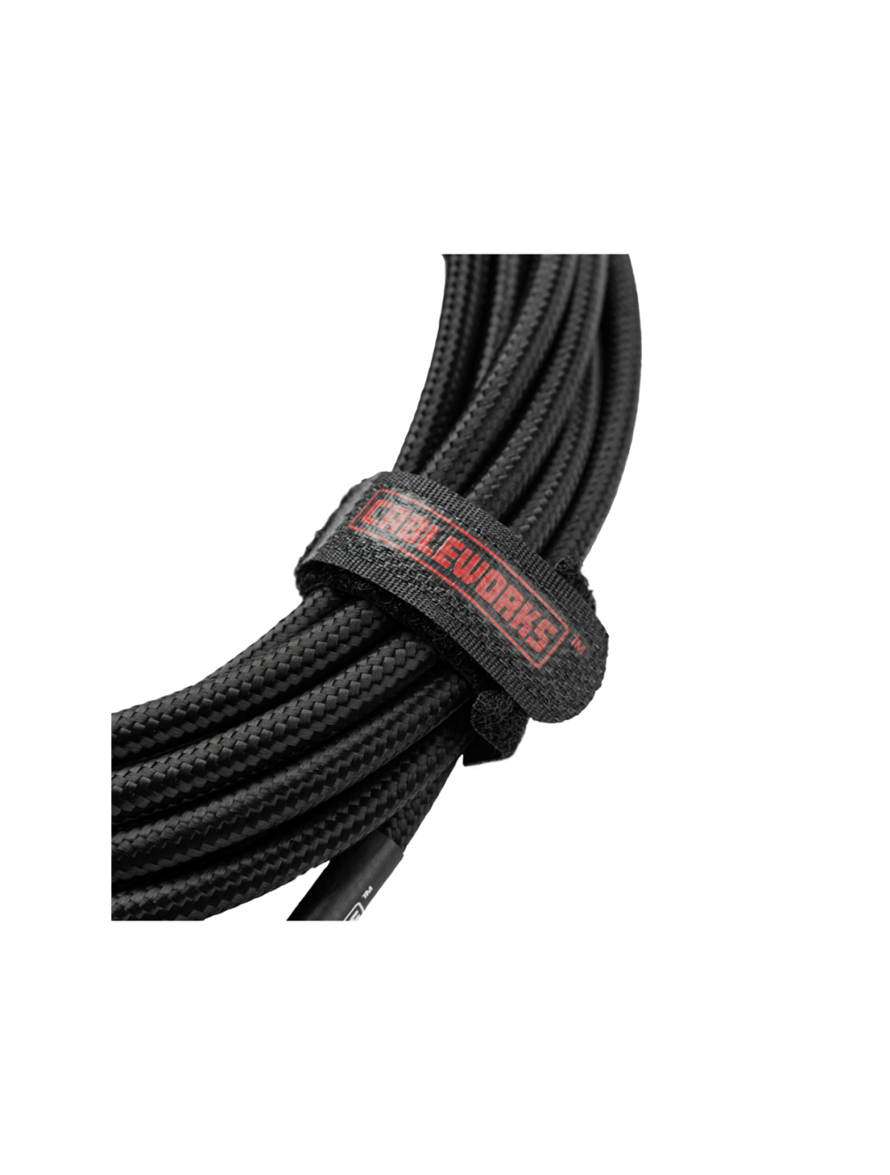 Gator CableWorks Backline Series 20' Straight to RA 1/4" - Black - Open Box