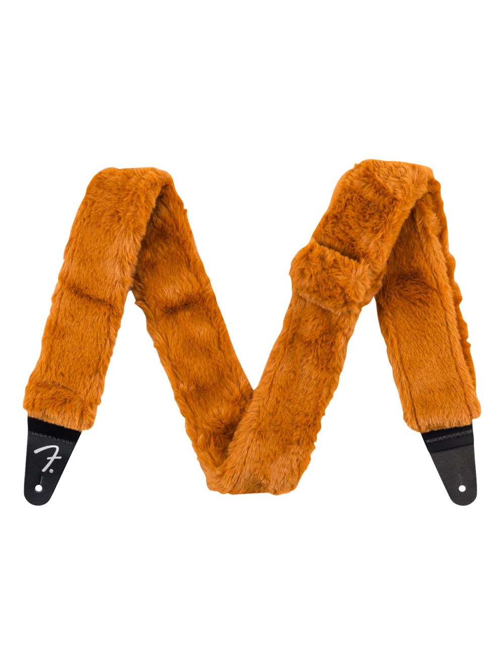 Fender Poodle Plush Guitar Strap - Rust