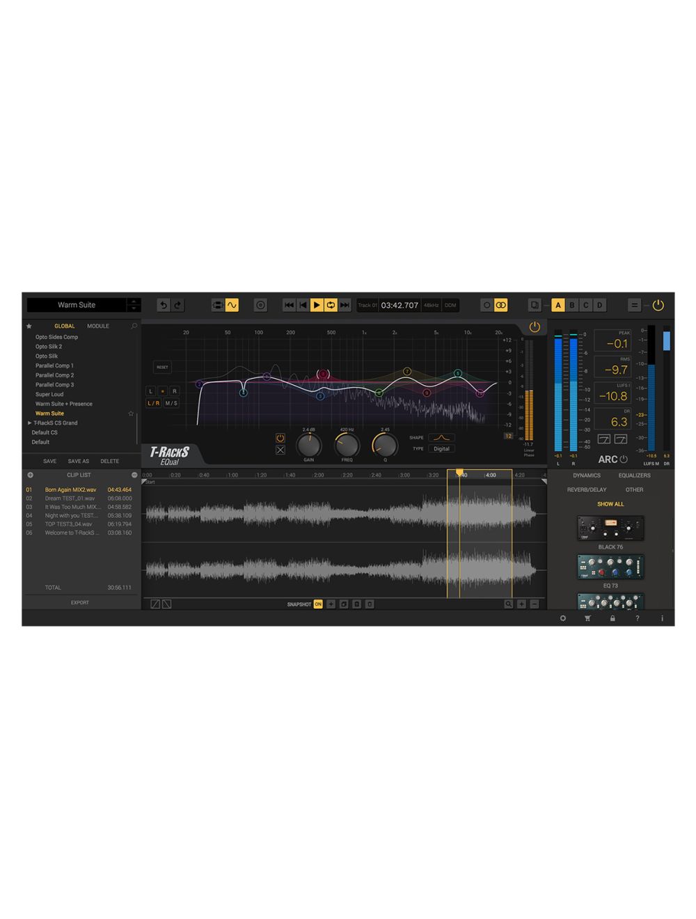 IK Multimedia T-RackS Quad Multi-Band Stereo Imager