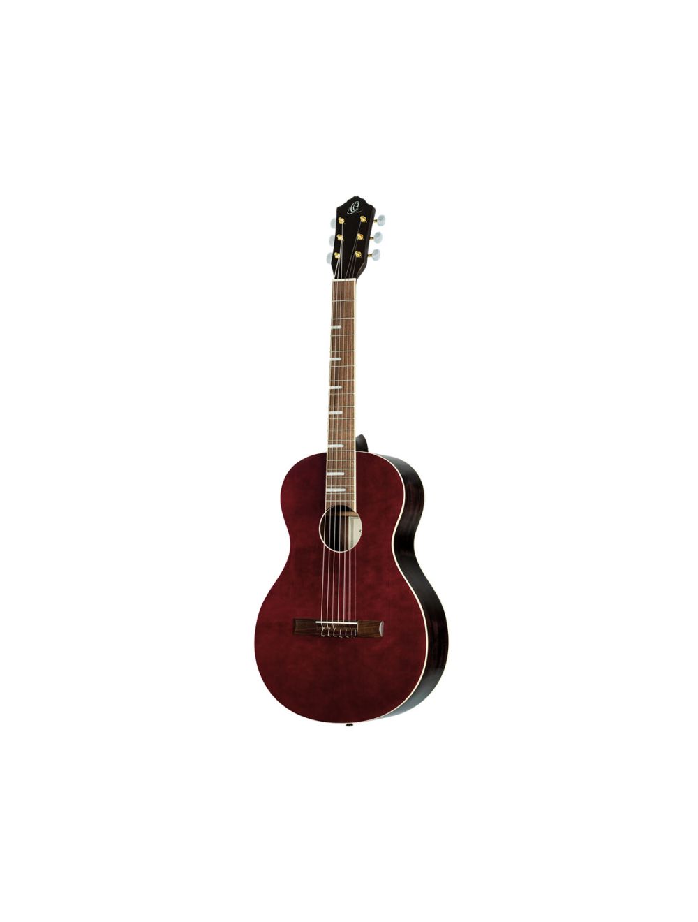 Ortega Guitars RRA-SRT Ranger Series Shortscale Nylon Parlor - Stained Red