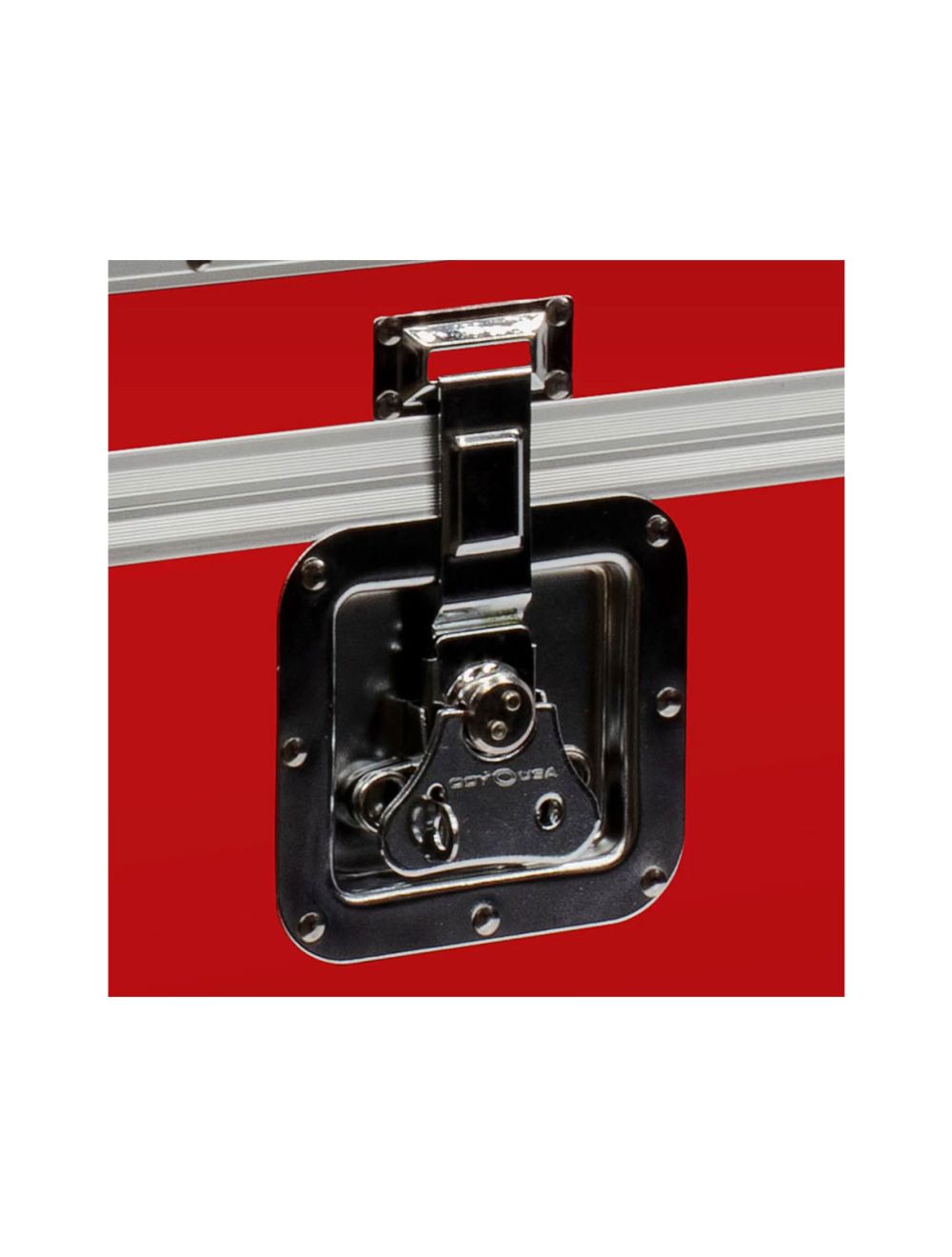 Odyssey KLP2RED Vinyl Records Case (Red)