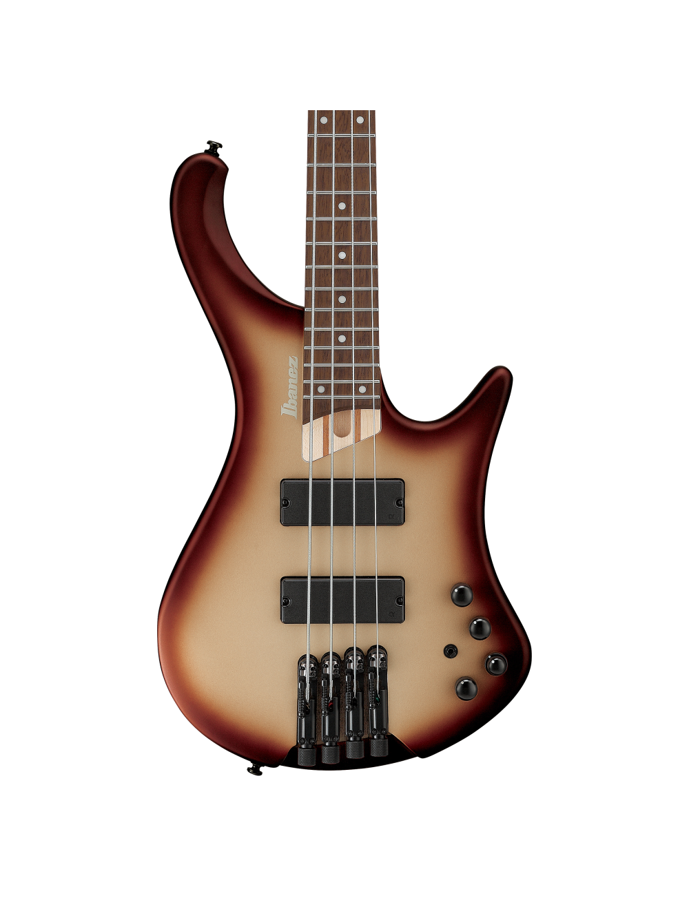 Used Ibanez EHB600CCM EHB Headless Bass - Charred Champagne Burst Matte