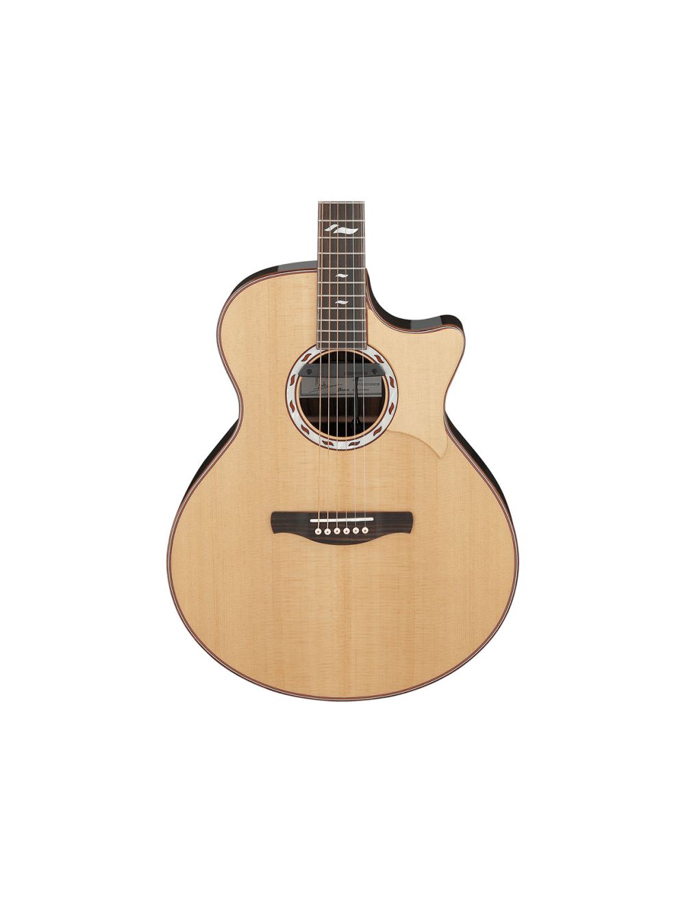 Used Ibanez MRC10NT Marcin Patrzalek Sig. A/E Guitar - Natural High Gloss