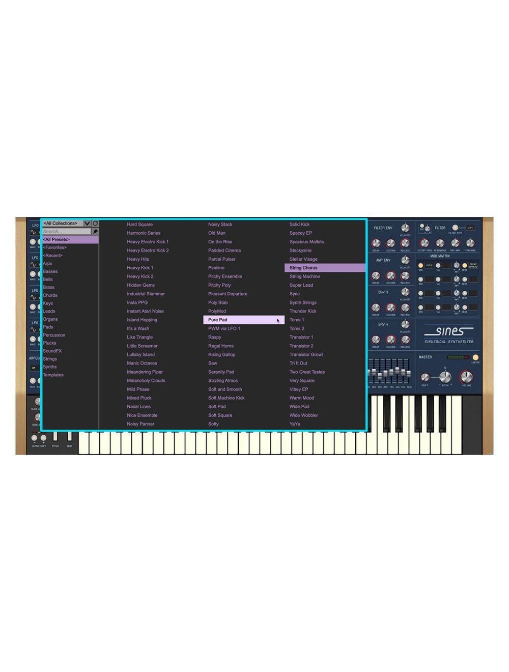 Cherry Audio Sines Synthesizer
