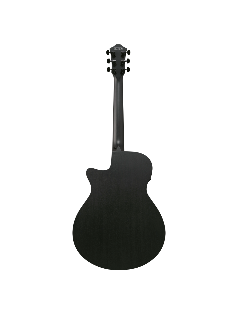 Used Ibanez AEG621 Acoustic-Electric Guitar - Black Out