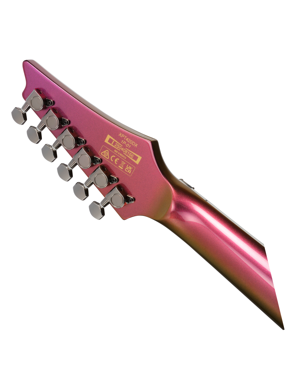 Ibanez XPT420DX Xiphos Electric Guitar w/Bag - Rose Gold Chameleon