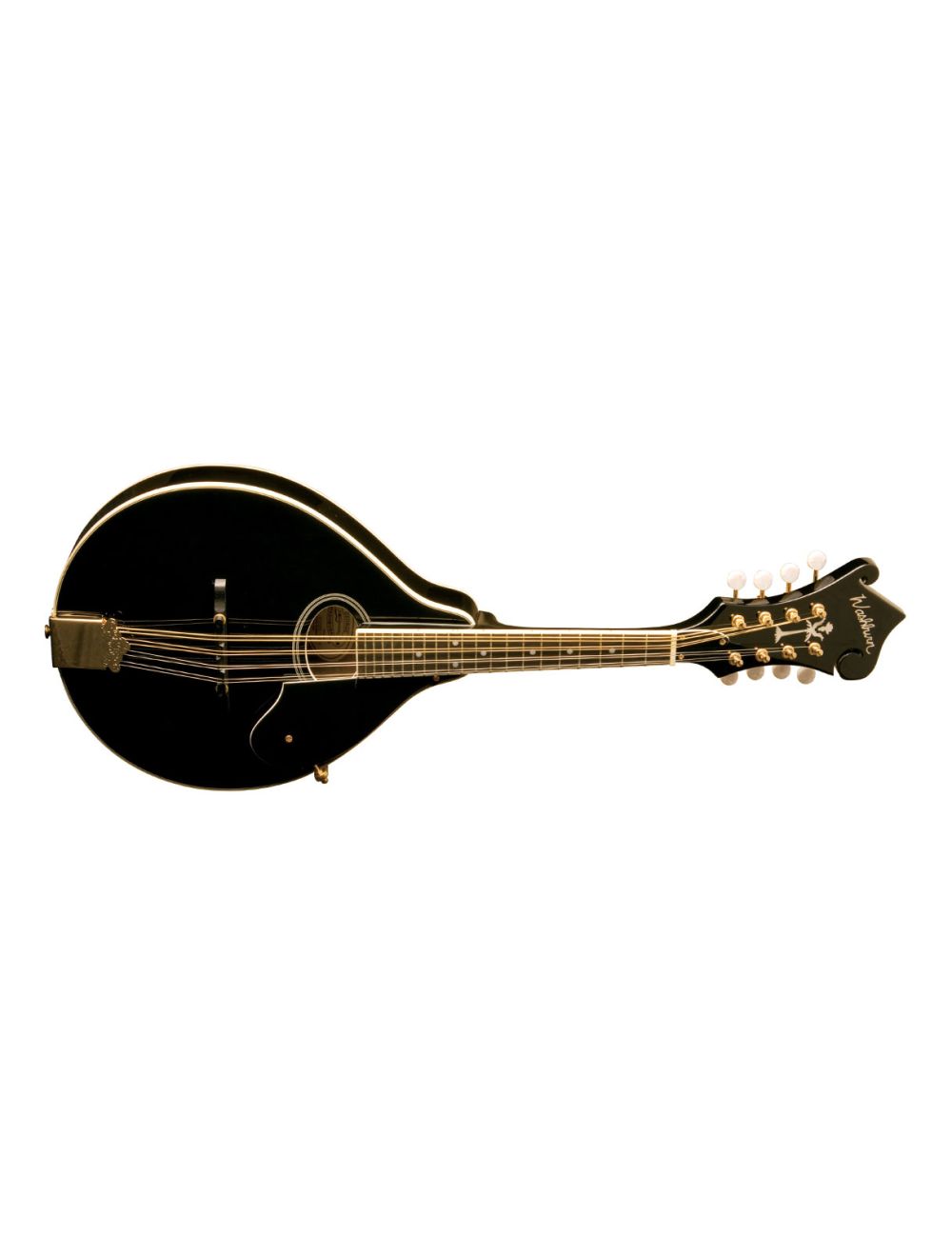 Washburn M1SDLB-A Americana Series M1SD A-Style Mandolin Black - Open Box