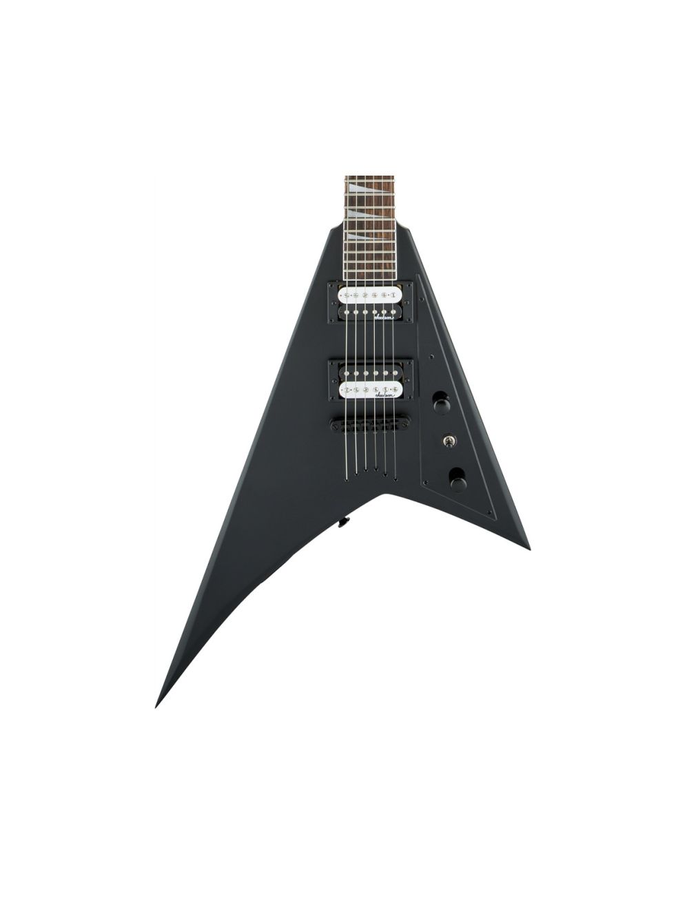 Used Jackson JS Series Rhoads JS32T - Satin Black w/Amaranth FB