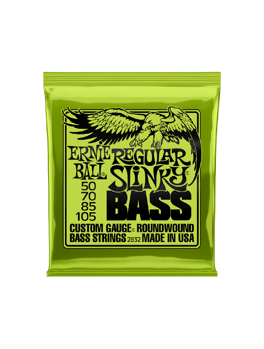 Ernie Ball Regular Slinky Nickel Wound Short Scale Bass Strings - 50-105