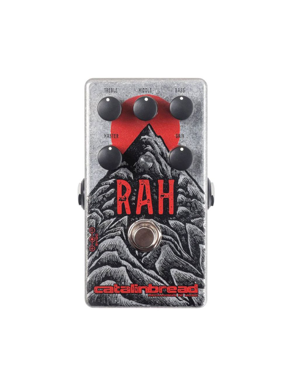 Catalinbread RAH Overdrive Pedal Mountain Edition + 2x Gator Patch Cable 3 Pack