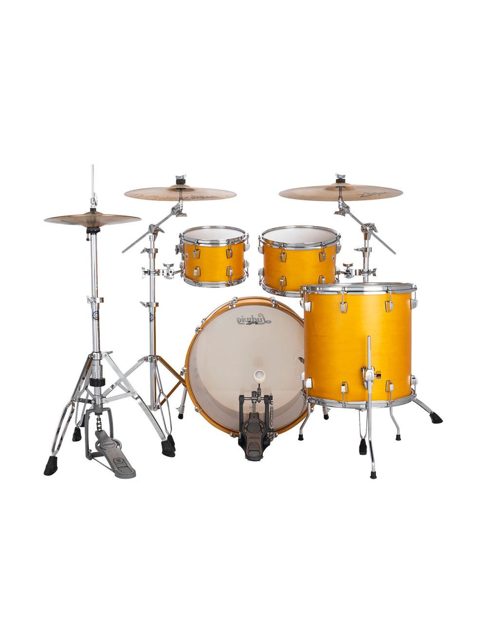 Ludwig Neusonic Mod 4-pc Shell Pack w/ 22" Kick - Golden Slumbers Stain