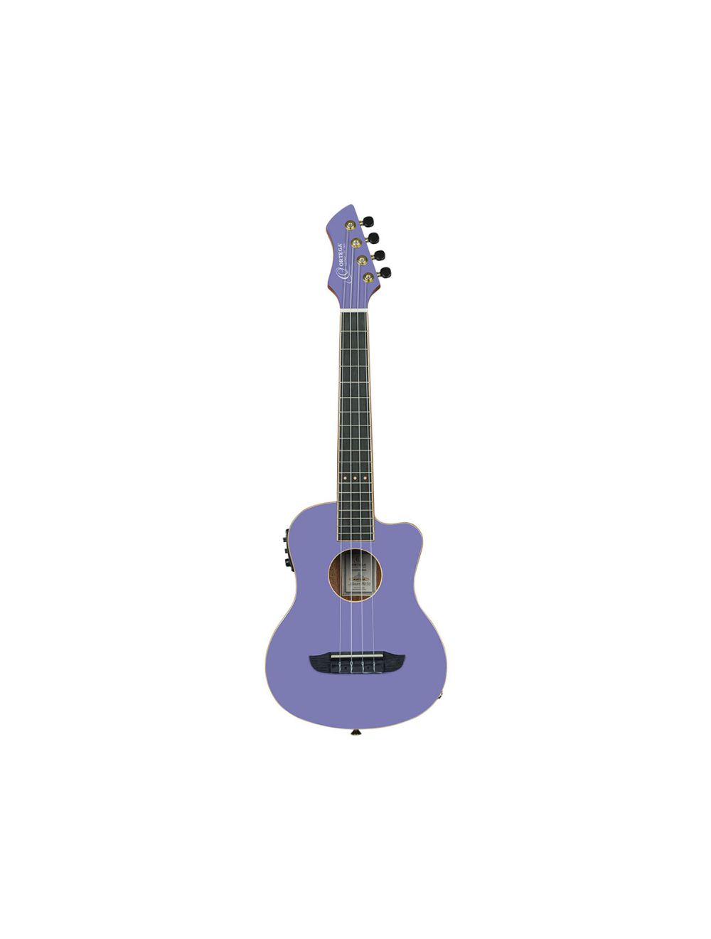 Ortega Guitars RUHZT-CE-VP Horizon Series Tenor A/E Ukulele - Very Peri