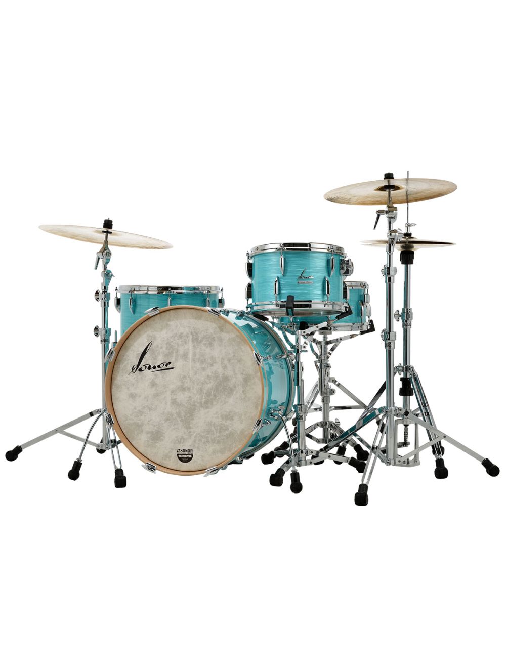 Sonor Vintage Series 3-pc Shell Pack w/ 22" Kick - California Blue