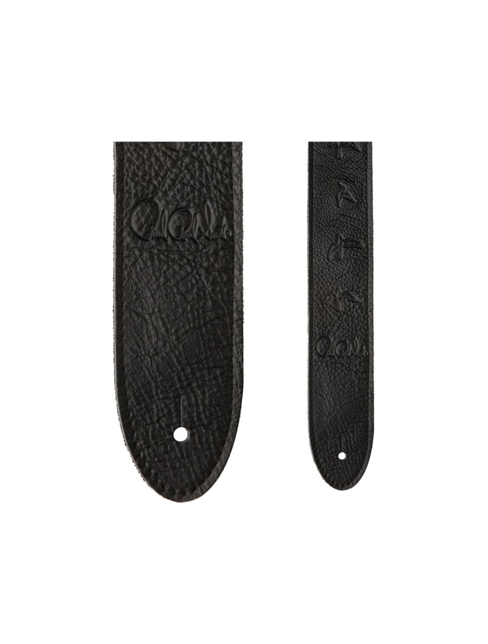 PRS 2" Leather Birds Guitar Strap - Black