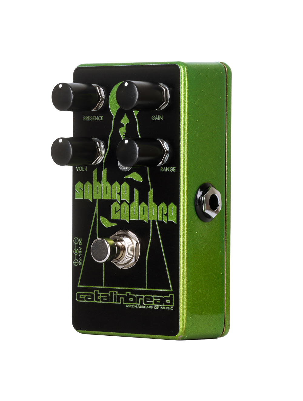 Catalinbread Sabbra Cadabra 10th Anniversary Overdrive Pedal - Green