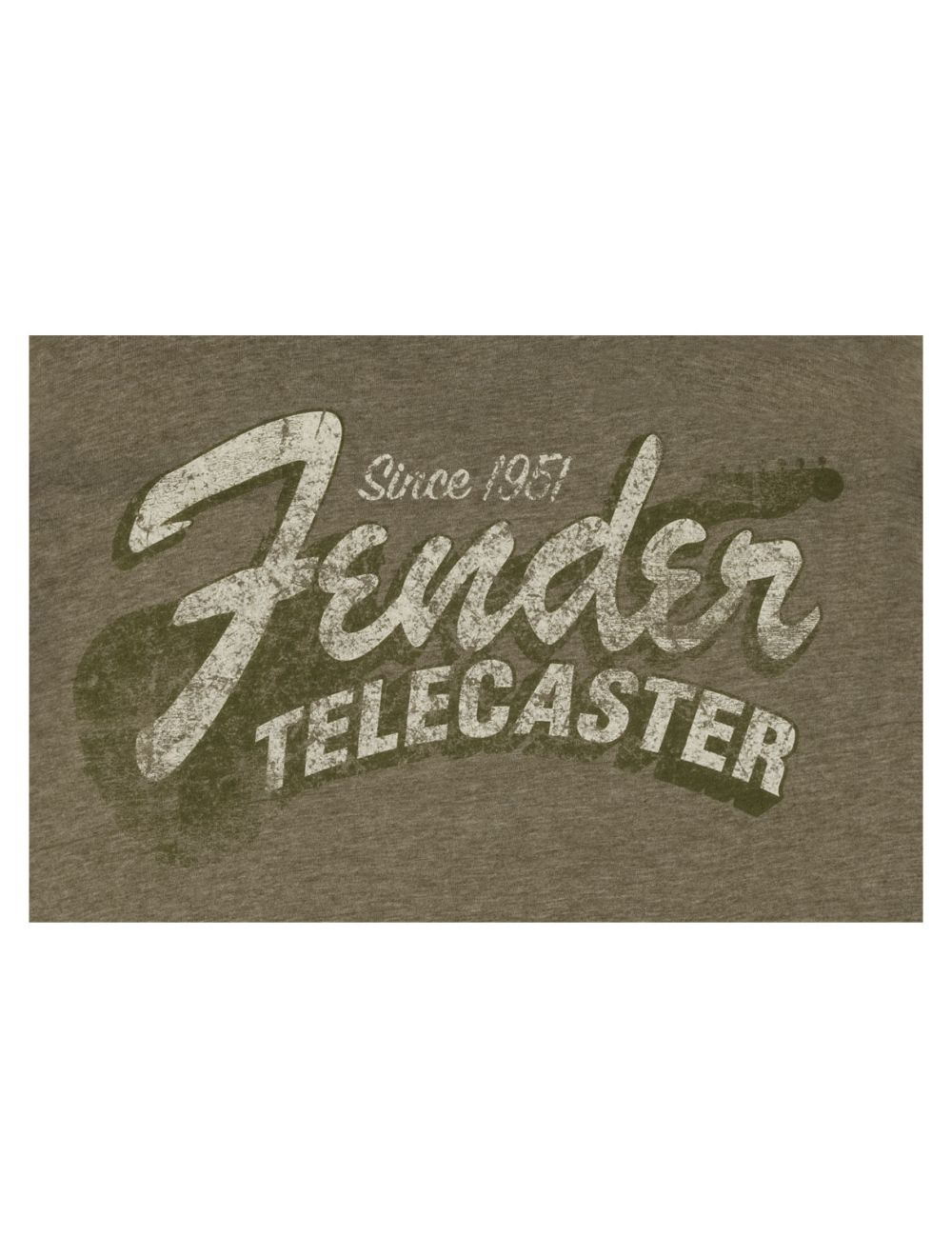 Fender Since 1951 Telecaster T-Shirt - Military Heather Green - L