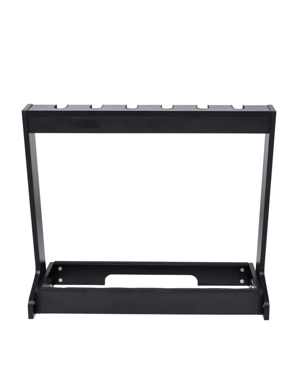 Gator Frameworks Wooden Guitar Rack for Up to 6 Guitars - Black