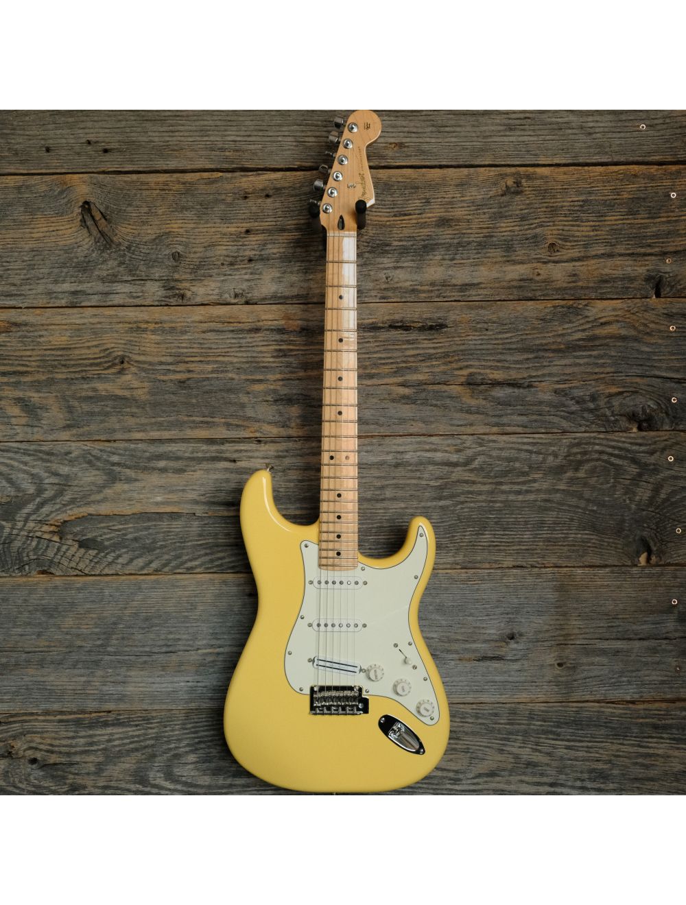 Used Fender Player Stratocaster w/Hot Rail Pickup - Buttercream w/Bag