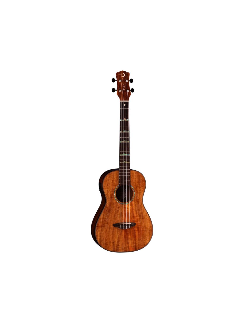 Luna Uke High Tide Koa Baritone Ukulele w/Preamp - Open Box