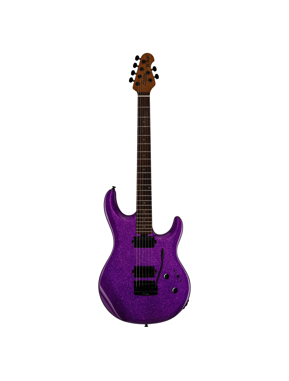 Sterling by Music Man Luke LK100 Electric Guitar - Purple Sparkle - Open Box