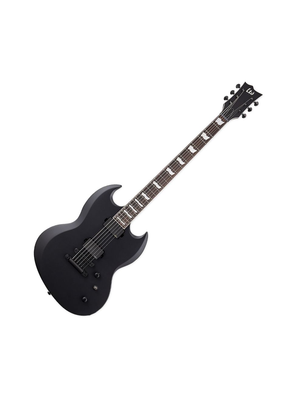 ESP LTD Viper 400 Baritone in Black Satin