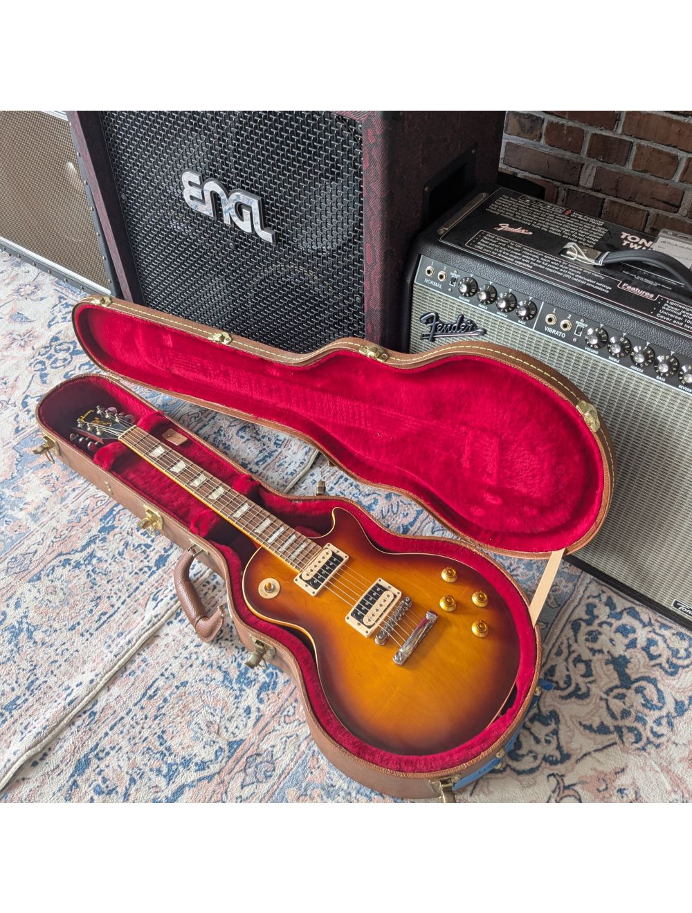 Used Gibson 2013 Les Paul Classic Satin - Iced Tea w/OHSC