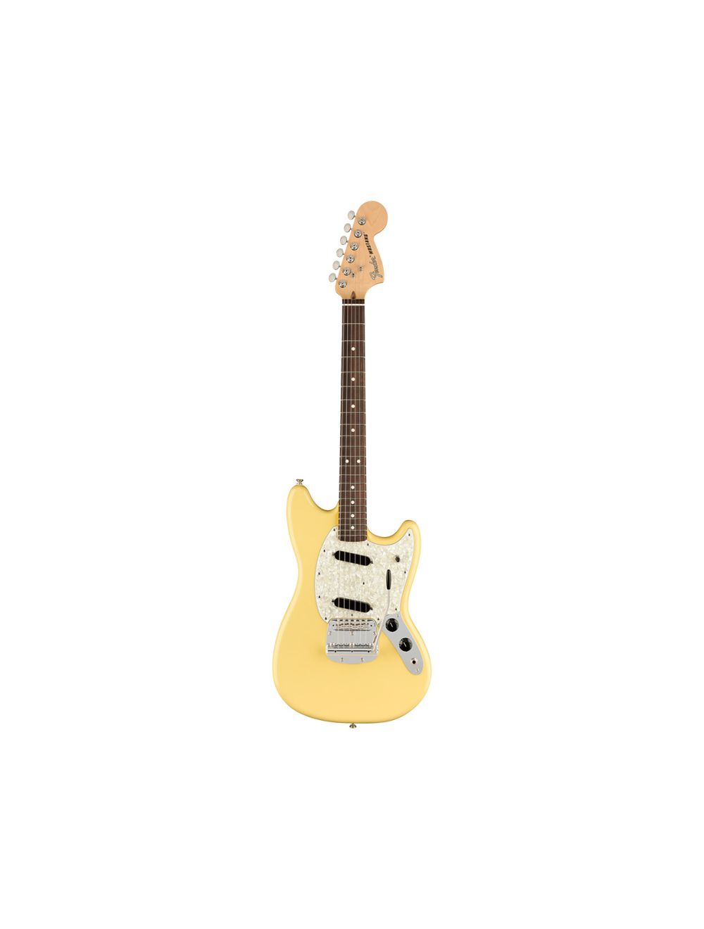 Fender American Performer Mustang - Vintage White w/ Rosewood Fingerboard