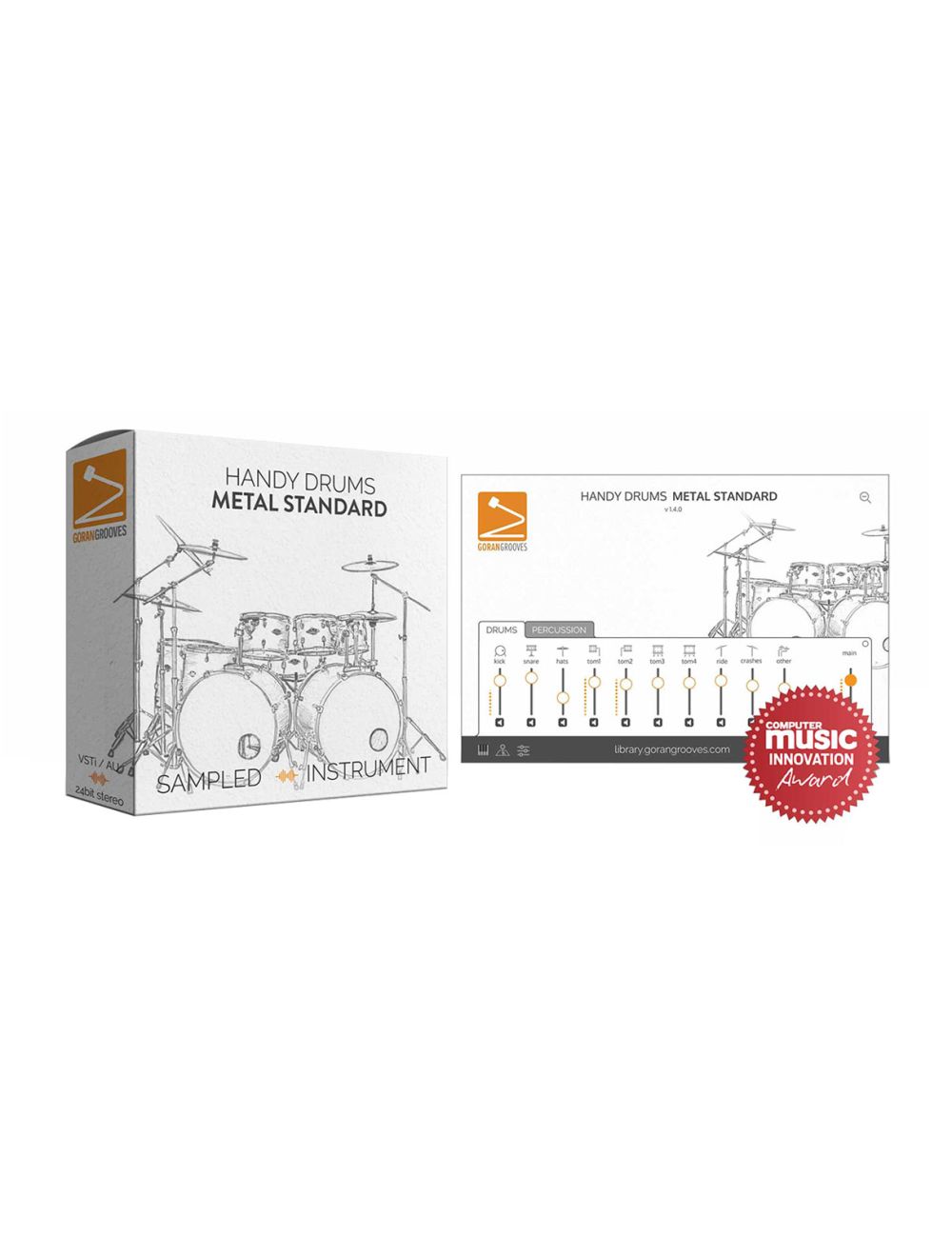 Goran Grooves Handy Drums- Metal Standard