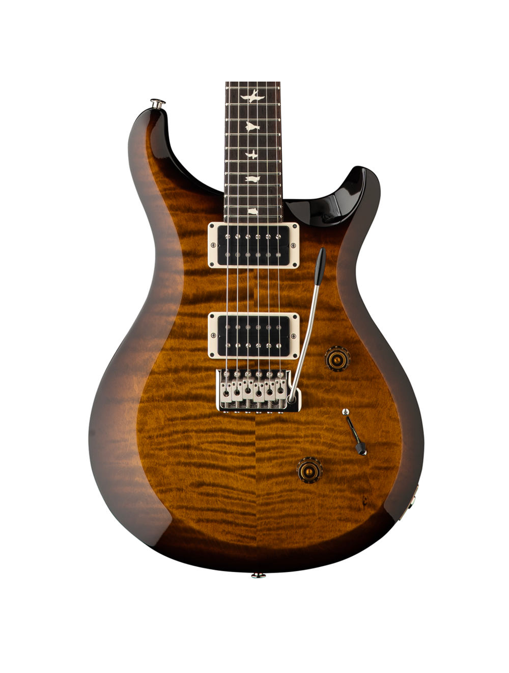 PRS S2 Custom 24 Electric Guitar - Black Amber - Open Box