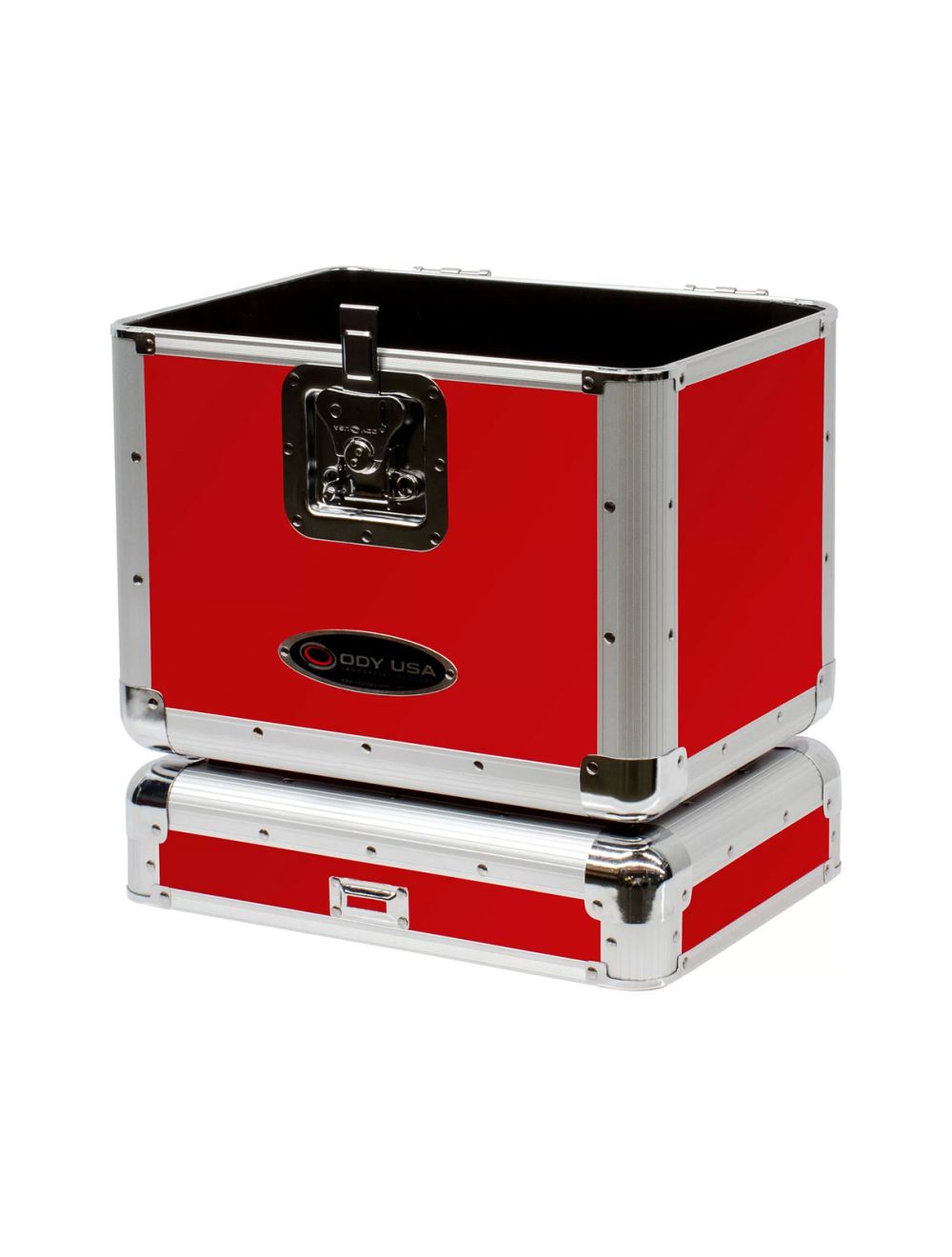 Odyssey KLP2RED Vinyl Records Case (Red) (Open Box)