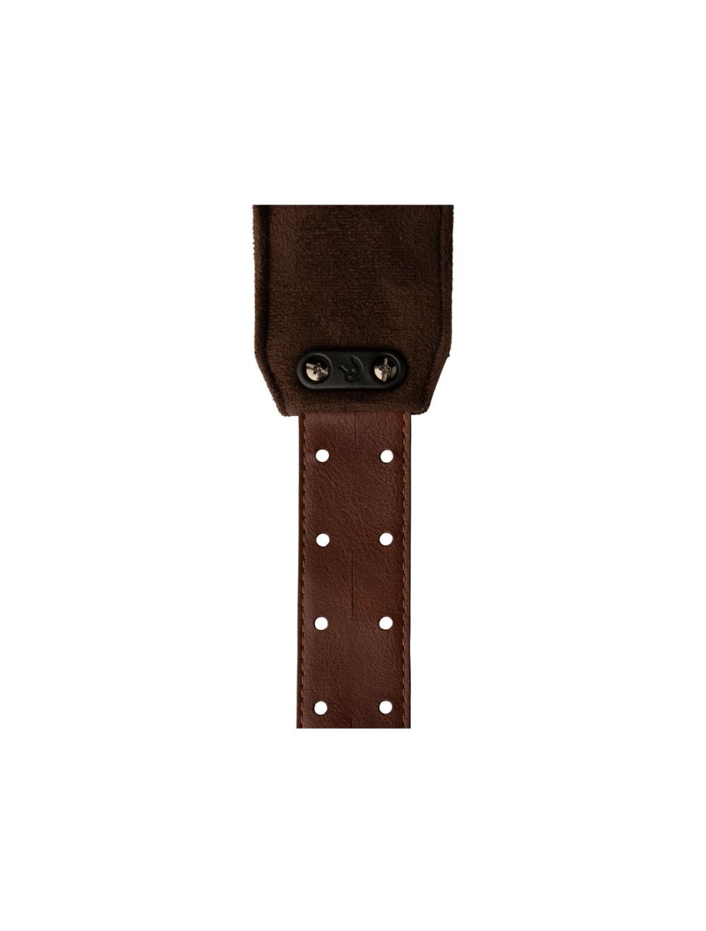 PRS 2.4" Padded Guitar Strap w/RAS Custom Leather (Faux) Birds - Sanguine