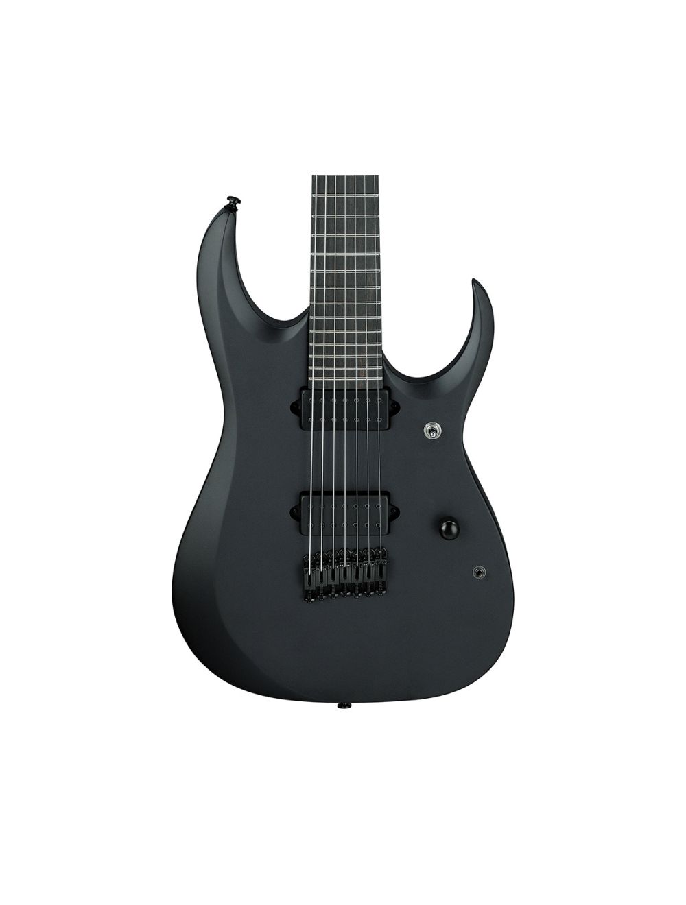 Used Ibanez RGDRB71BKF RGD Iron Label 7-String Guitar - Black